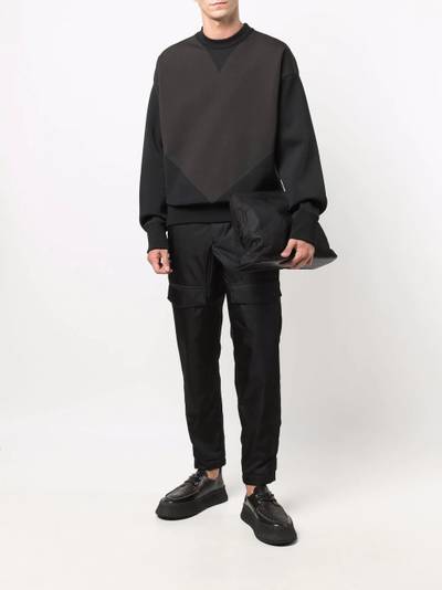 Bottega Veneta heart-motif long-sleeve sweatshirt outlook