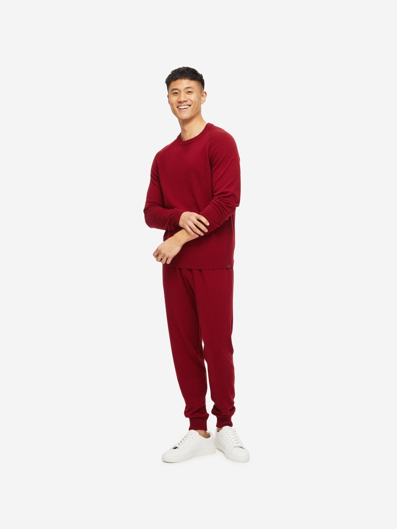 Men's Sweater Finley Cashmere Ruby - 5