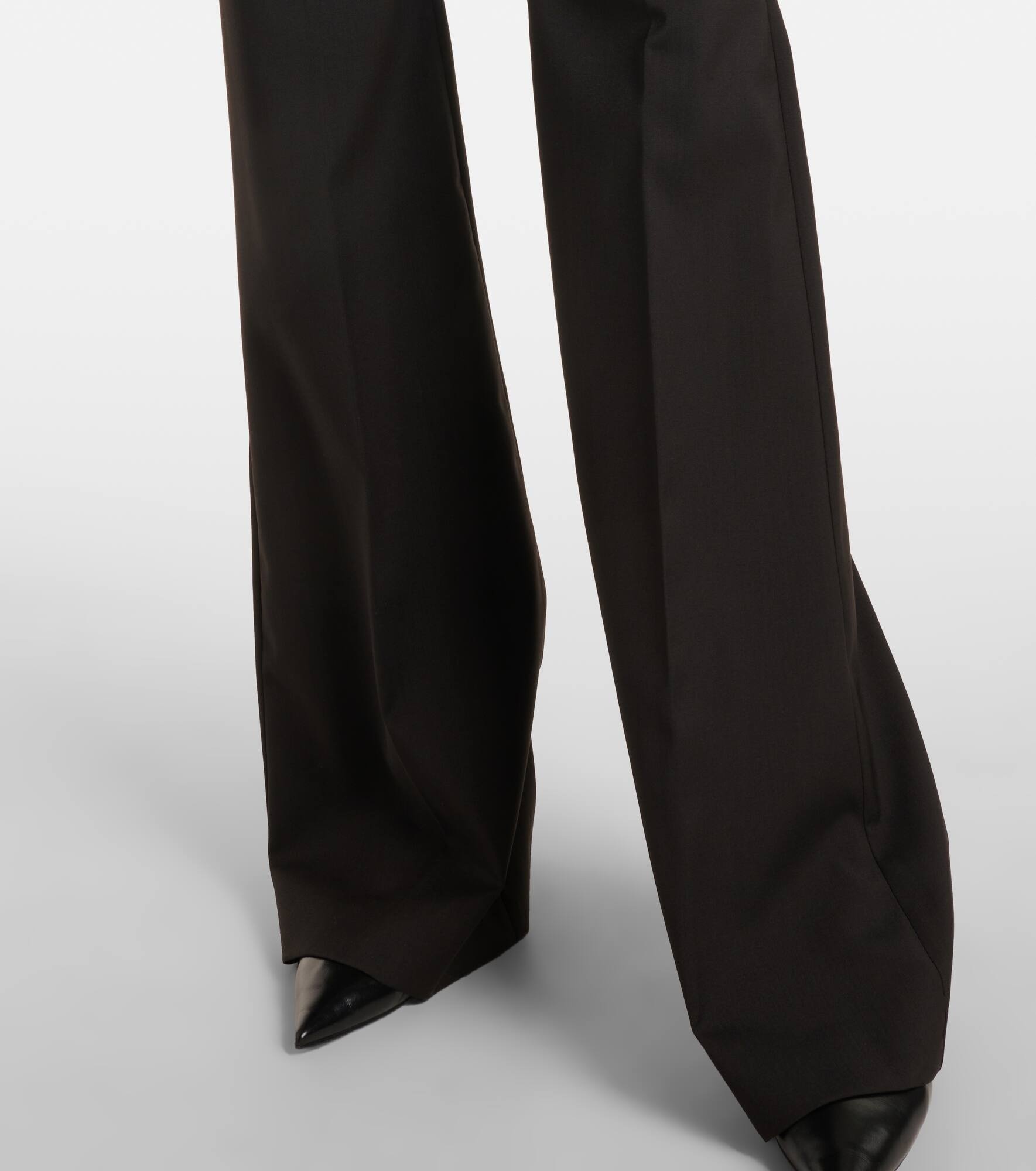 Hangar virgin wool flared pants - 5