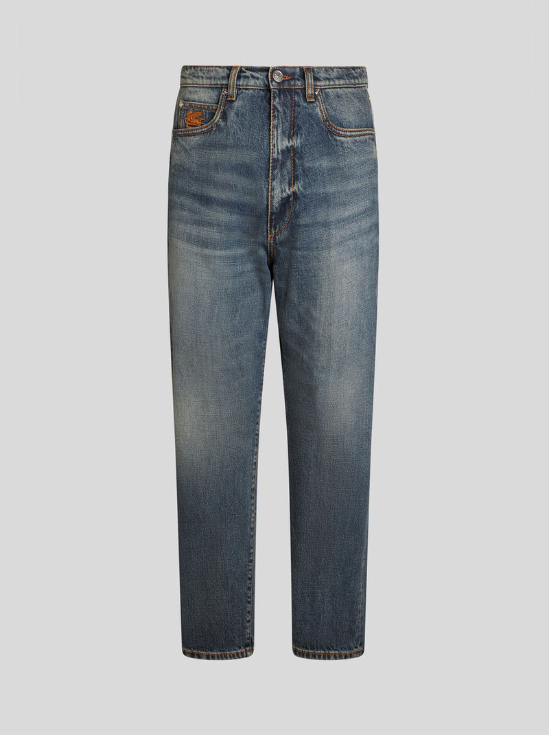 VINTAGE-EFFECT JEANS 1