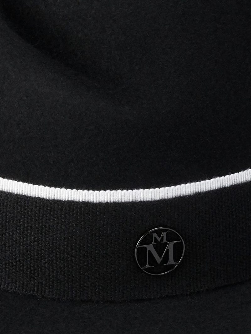 MAISON MICHEL Virginie ribbon-detailed hat outlook