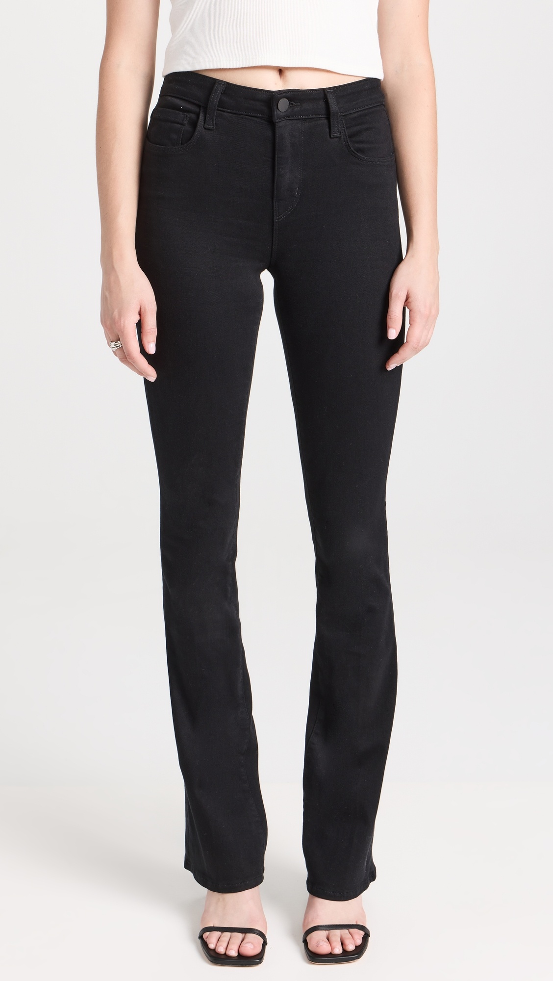 Selma High Rise Sleek Baby Boot Jeans - 6