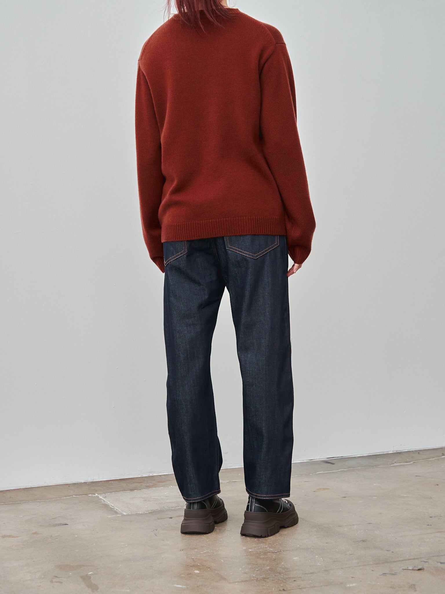 Moody Knit - Brick - 3