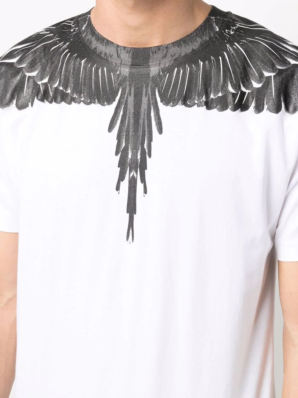 Wings-print cotton T-shirt - 5