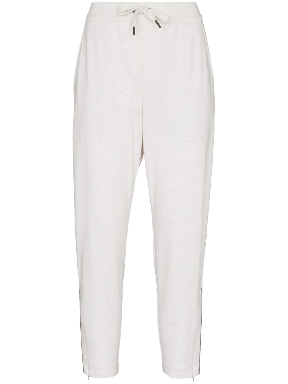 cropped track pants - 1