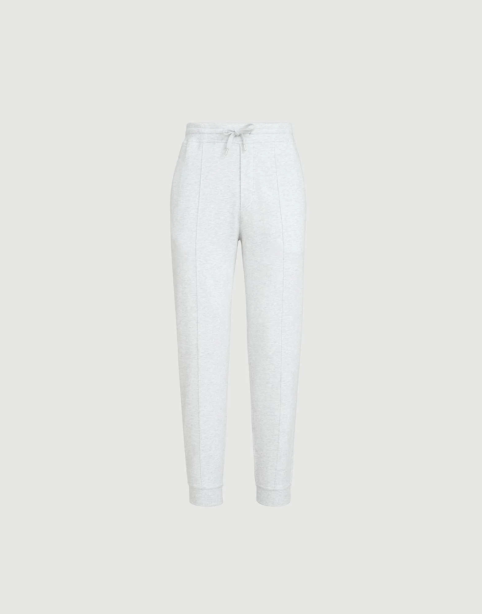 Techno cotton French terry trousers with Crête detail and elasticated zipper cuffs - 1