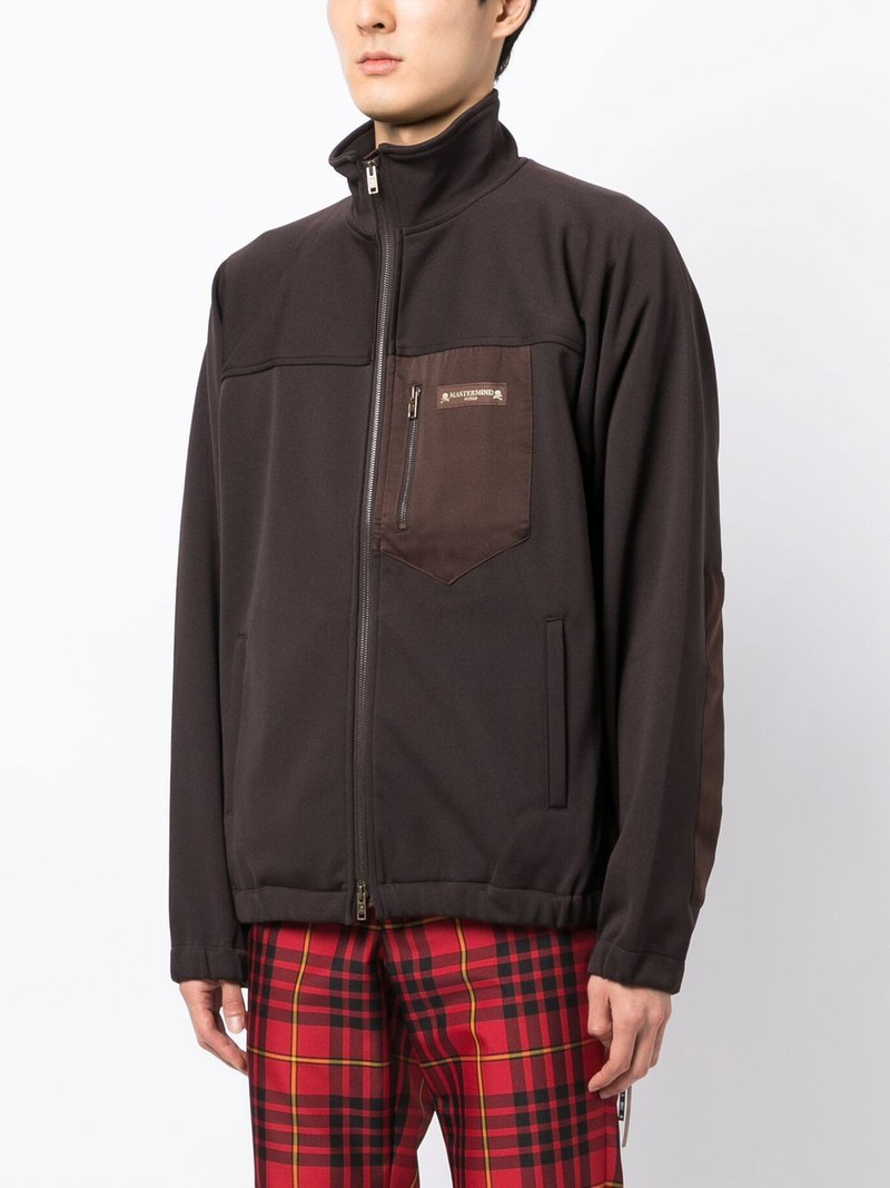 colour-block bomber jacket 3