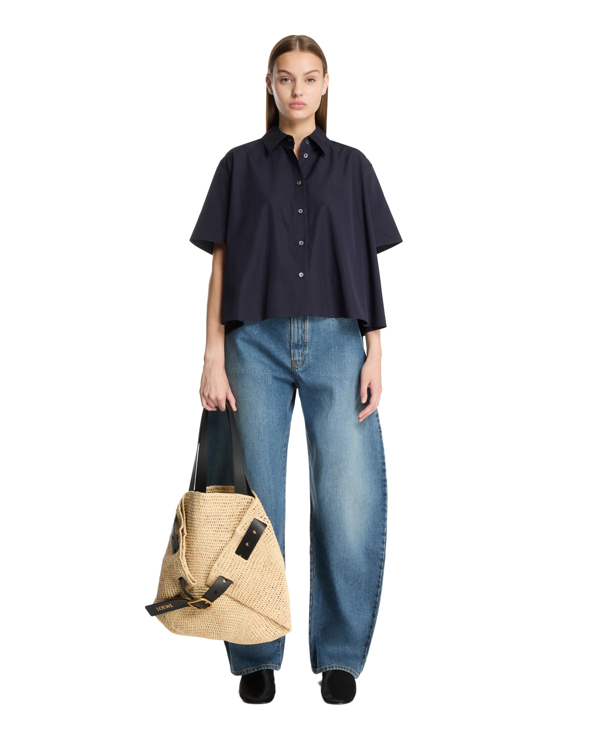 Blue Trapeze Shirt - 2