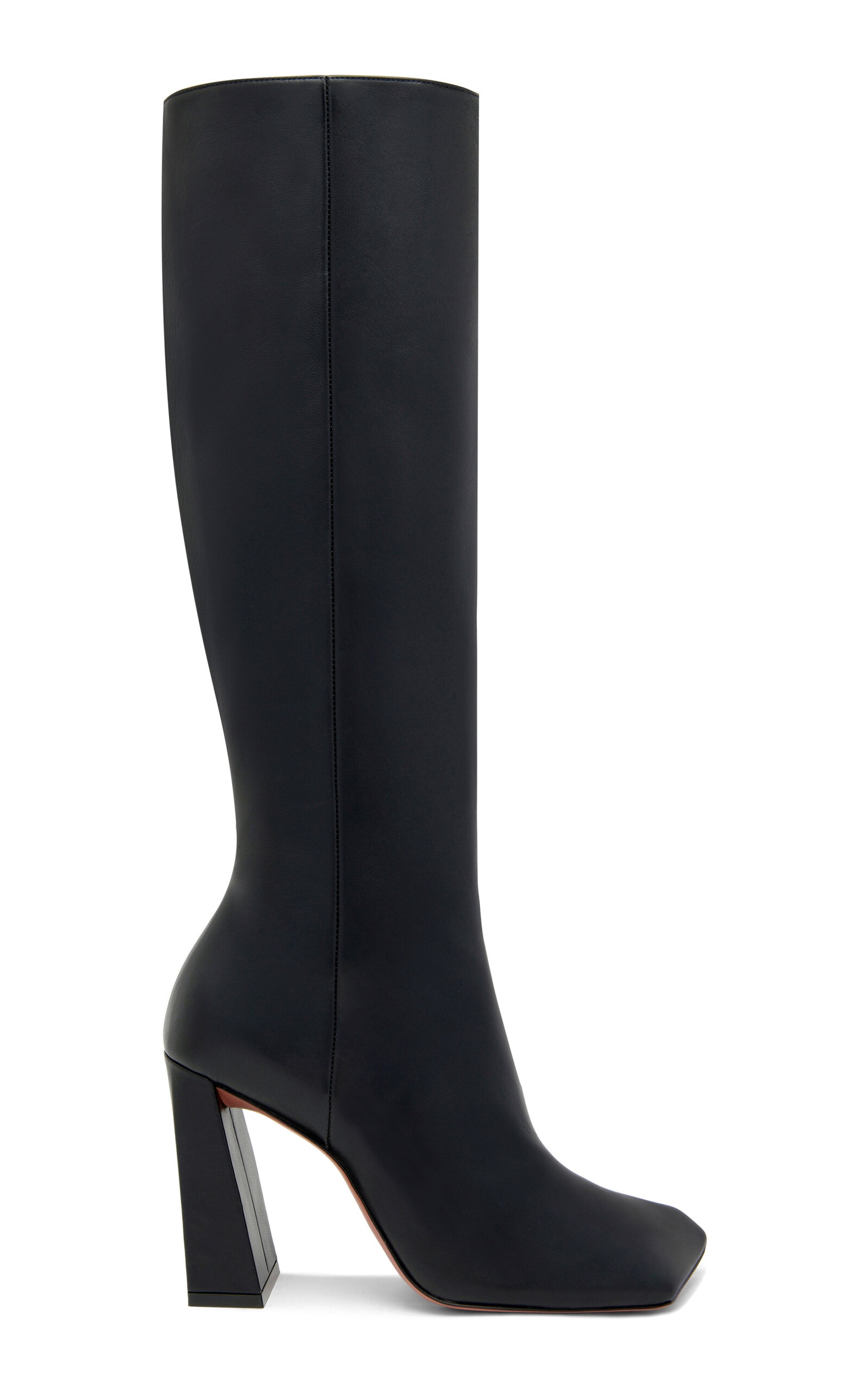 Marine Leather Knee Boots black - 1