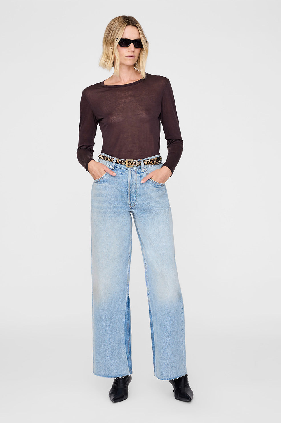 Nicola Belt - Leopard Calf Hair - 2