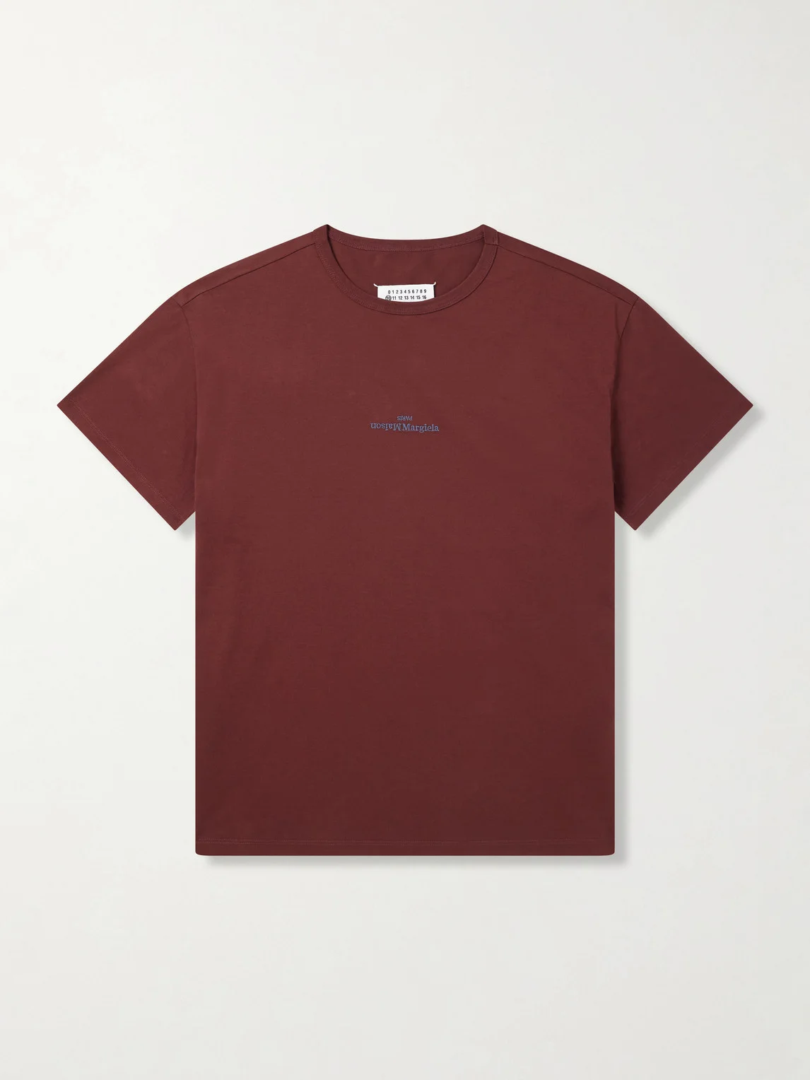 Logo-Embroidered Cotton-Jersey T-Shirt - 1