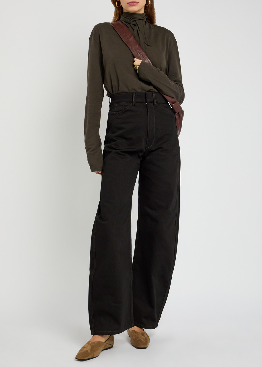 Lemaire Tie-embellished Cotton top - 4