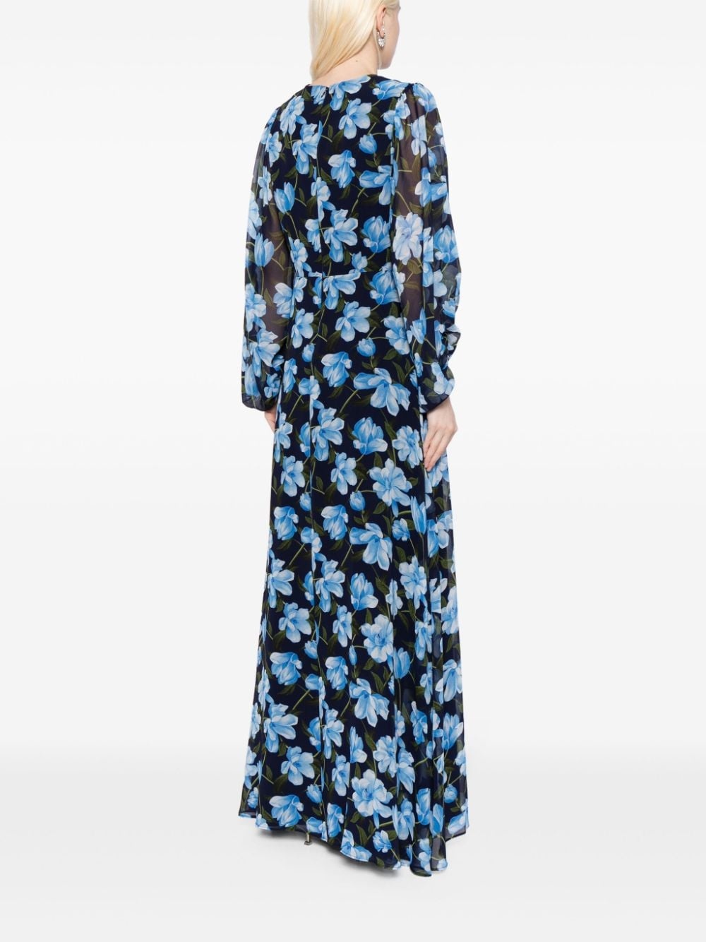 Jenny floral-print gown - 4