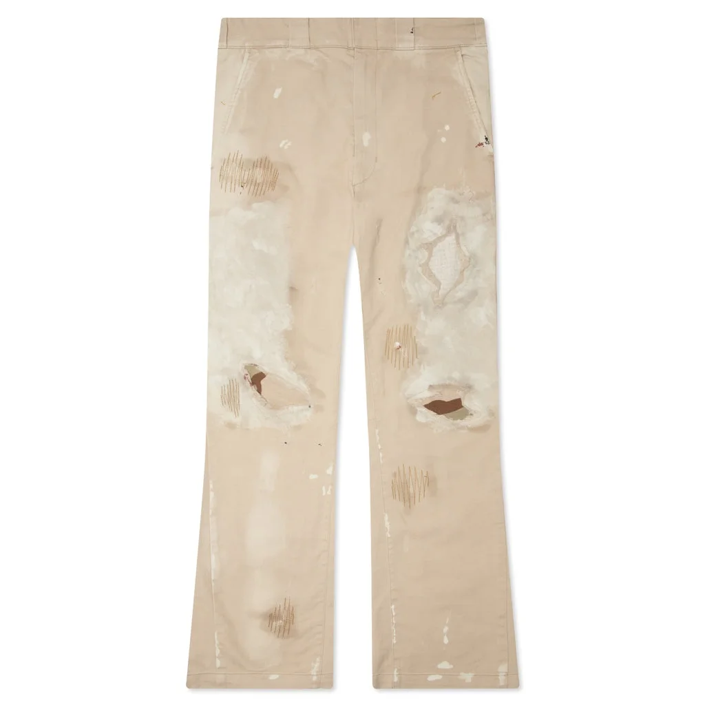 RICO CHINO FLARES - TAN - 1