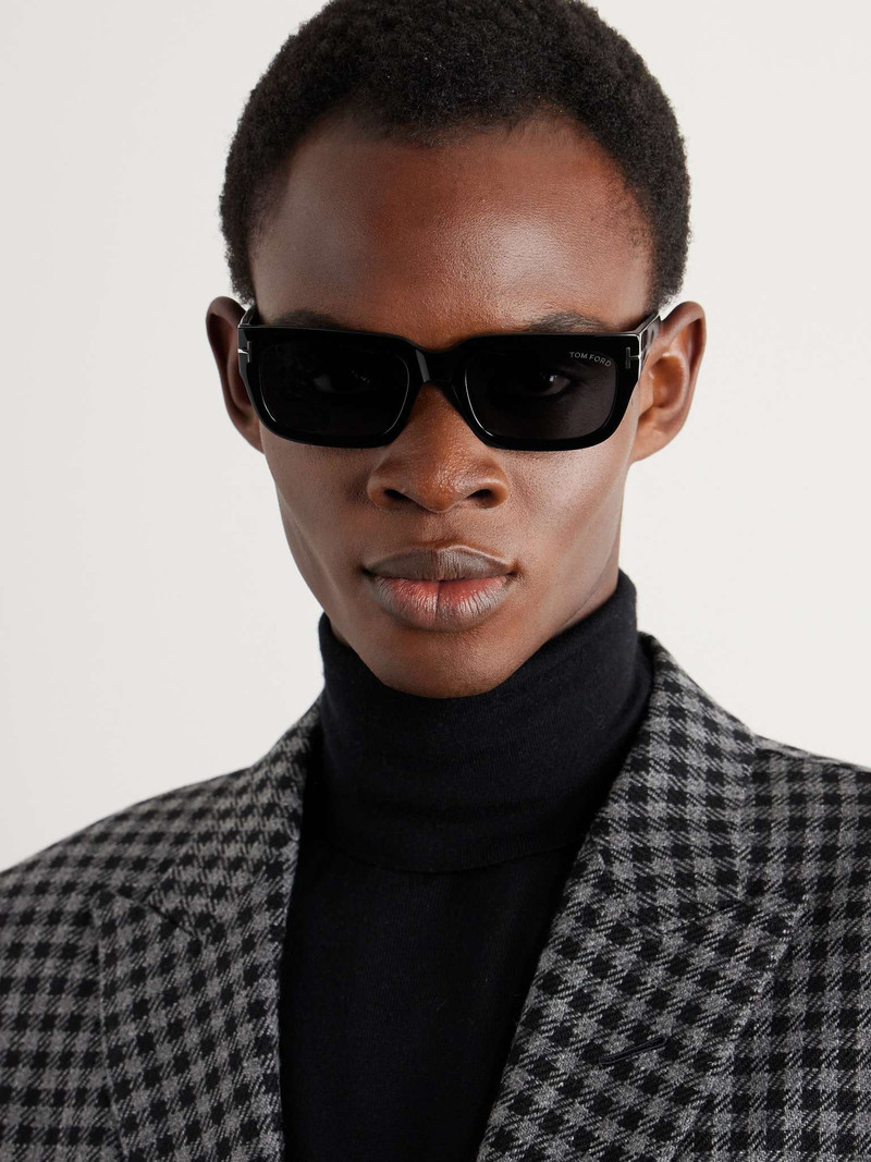 TOM FORD Ezra D-Frame Acetate Sunglasses outlook