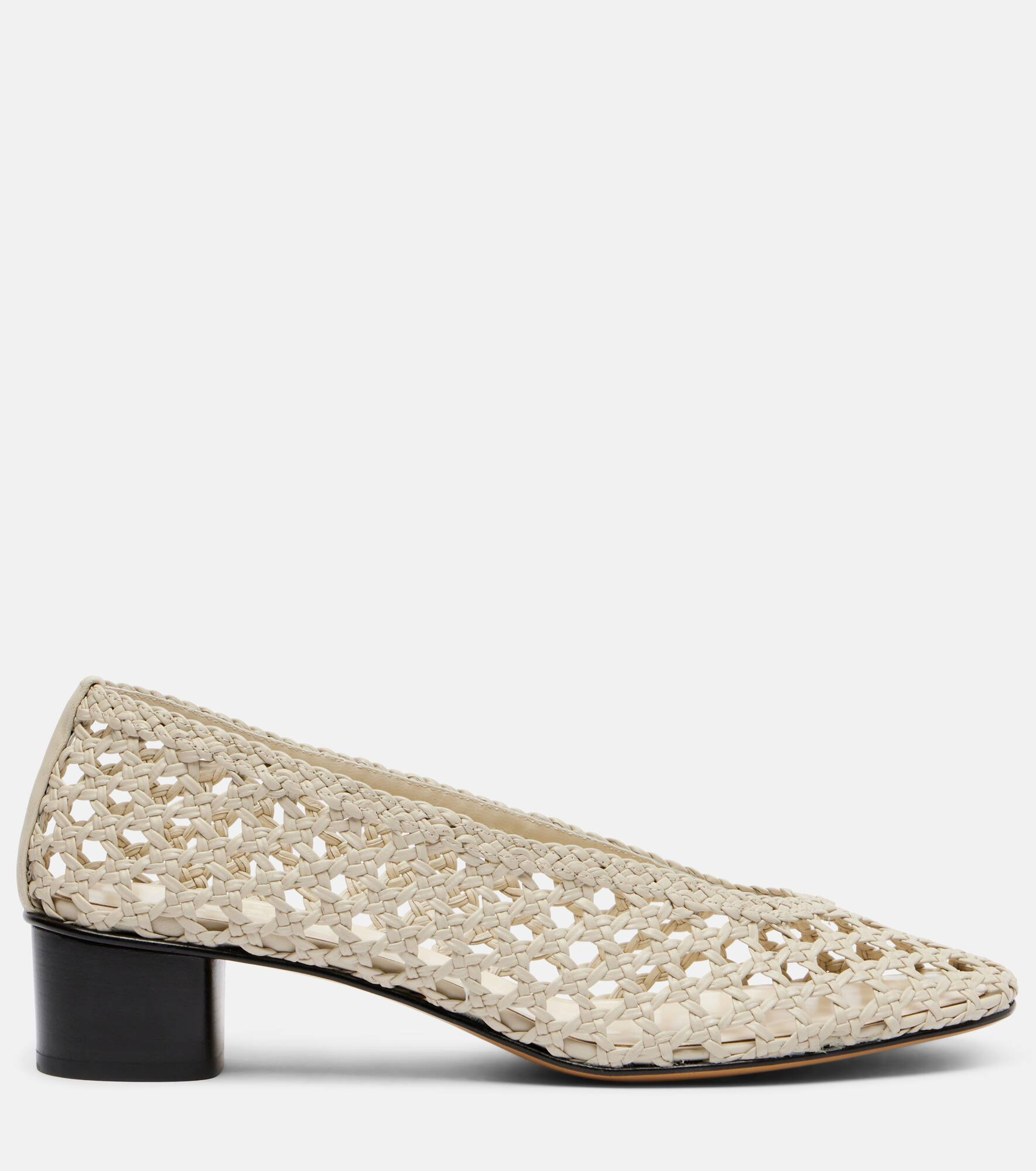 40 woven leather pumps - 4