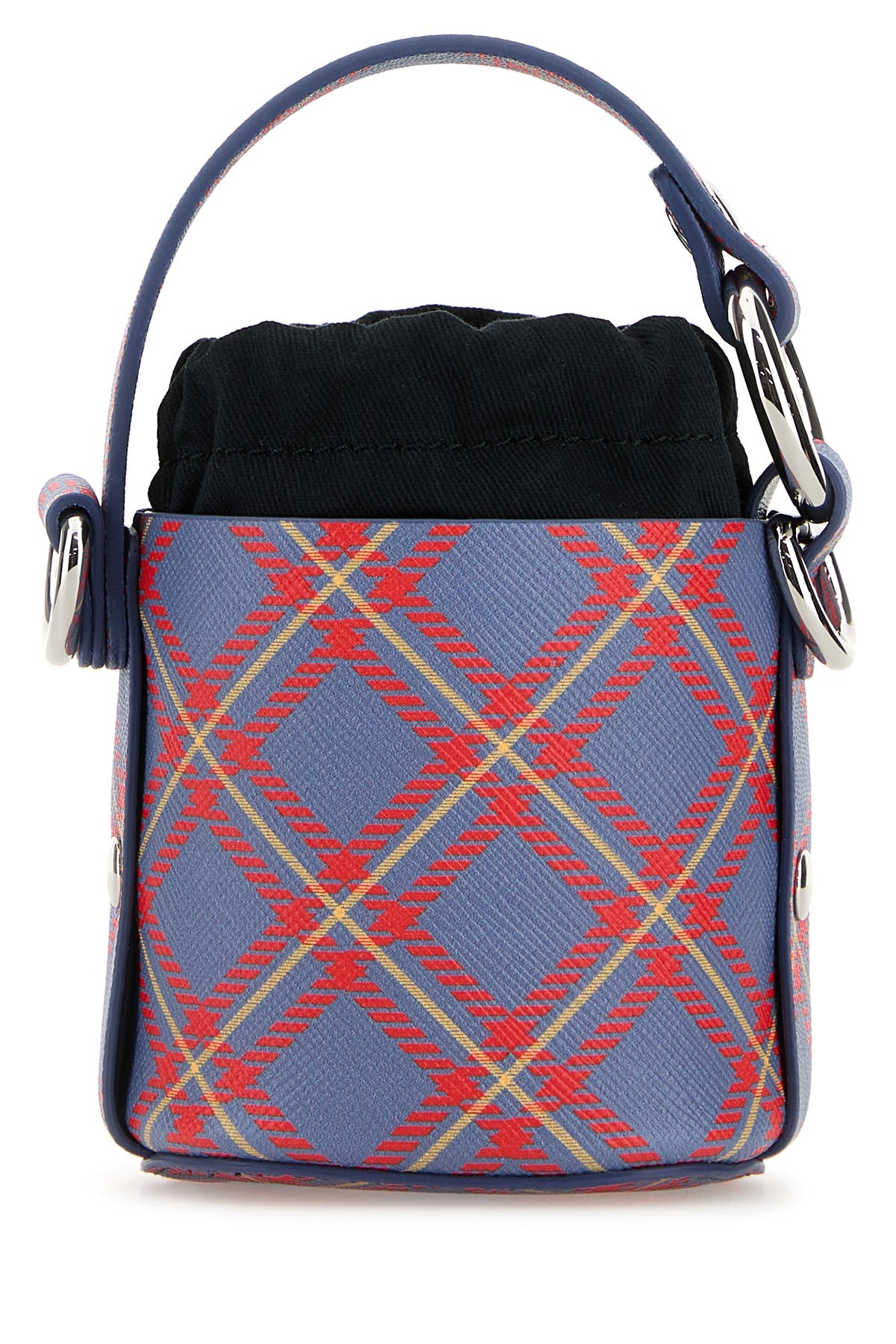 Printed synthetic leather mini Daisy bucket bag - 3