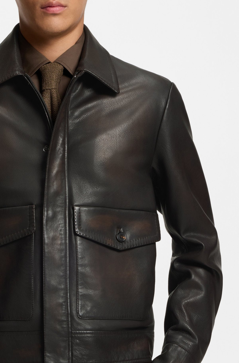 NAPPA-LEATHER JACKET IN AN AVIATOR STYLE 6
