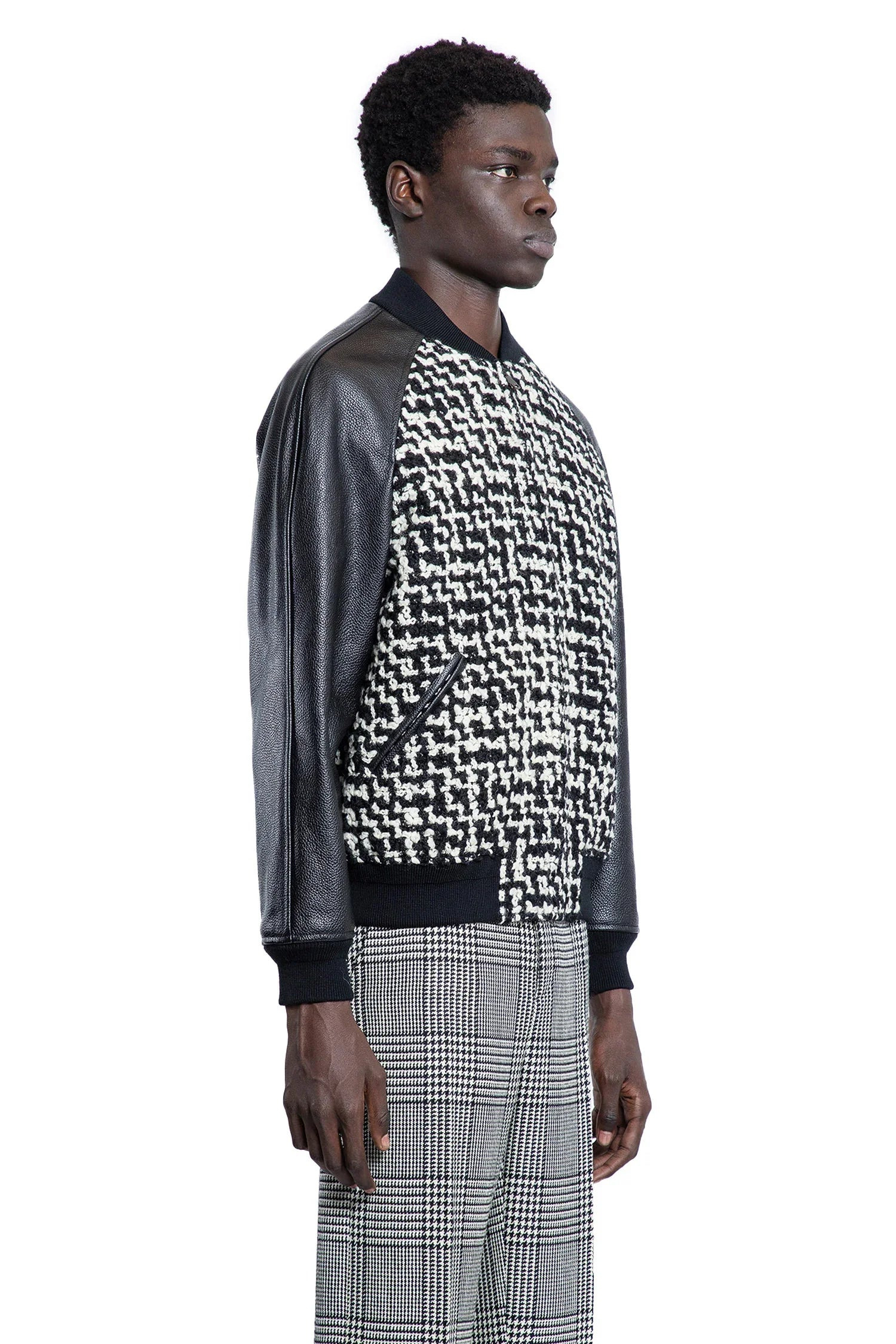 Chez-Valentino-Wool-Tweed-Bomber-Jacket - 2