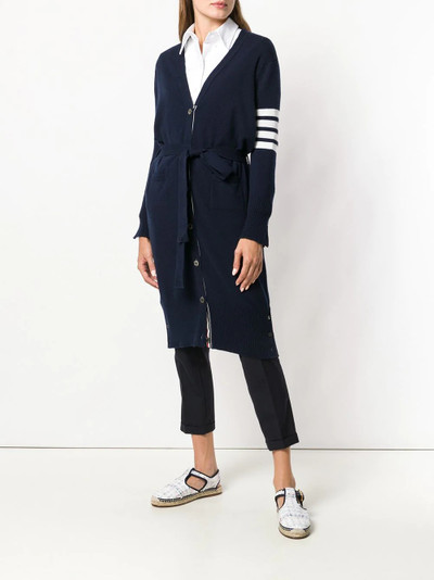 Thom Browne Long Boxy Cashmere Cardigan outlook