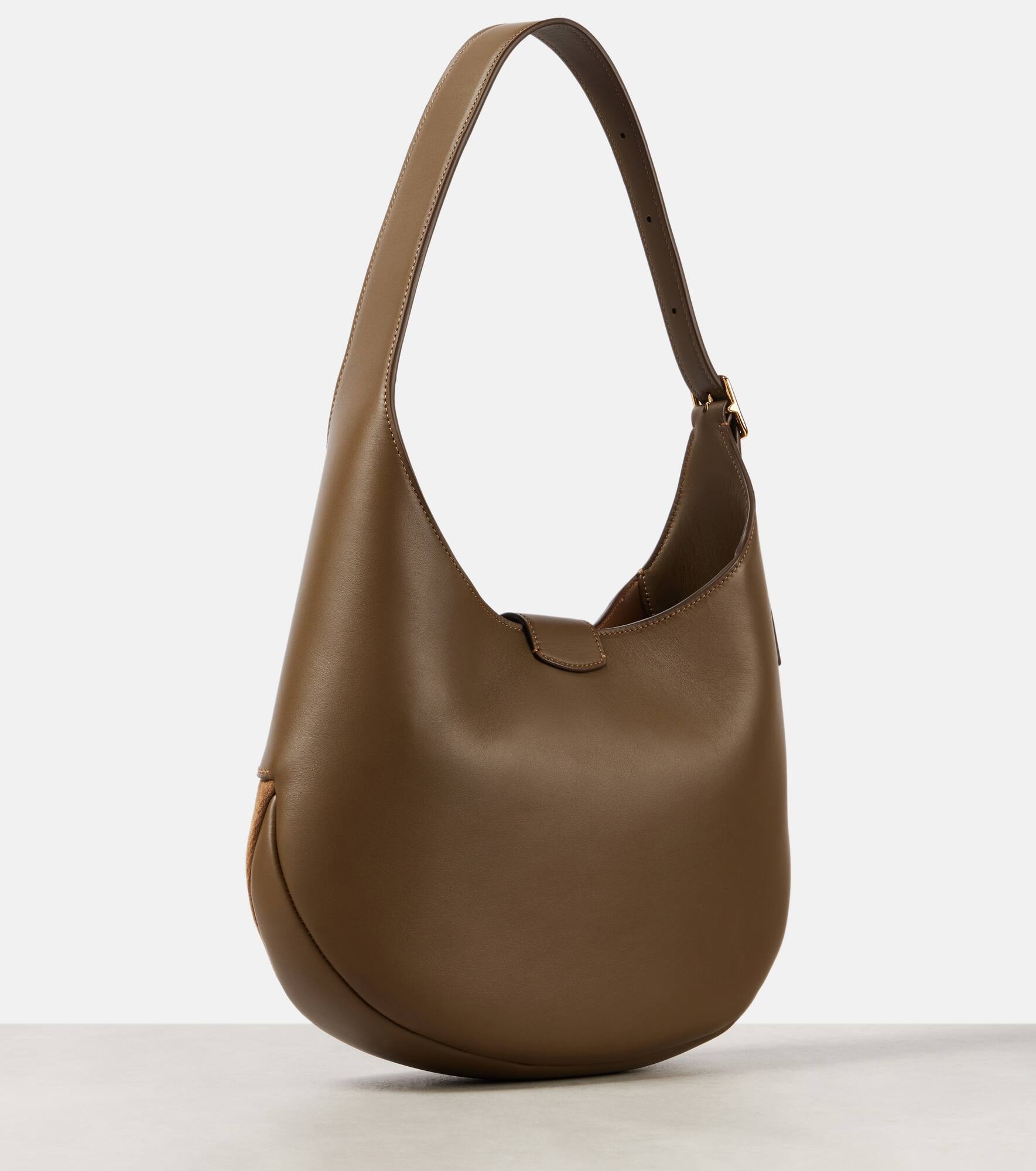Bobbin Medium leather shoulder bag - 4