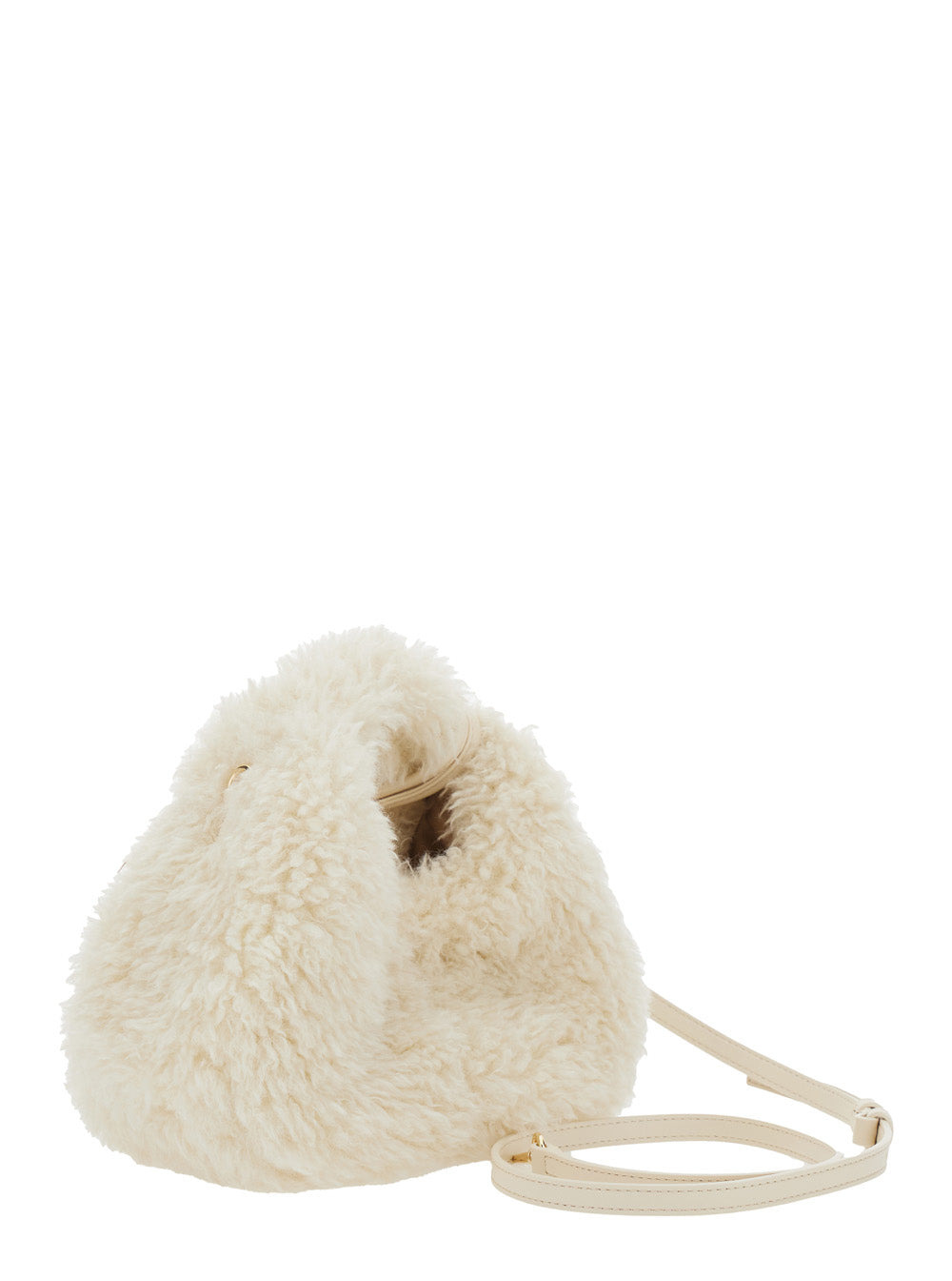 Ganni Women Hobo Mini Fur - 3
