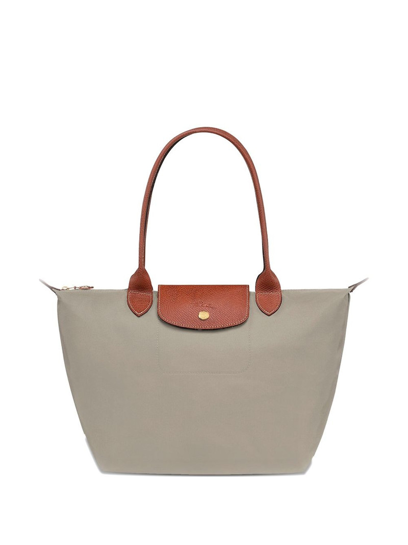 Le Pliage Original leather-trim tote bag 1