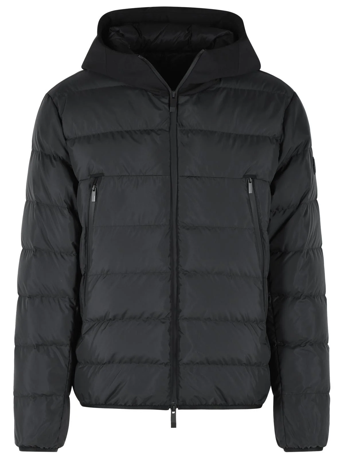 Moncler 'Vega' Black Polyester Down Jacket Men - 1