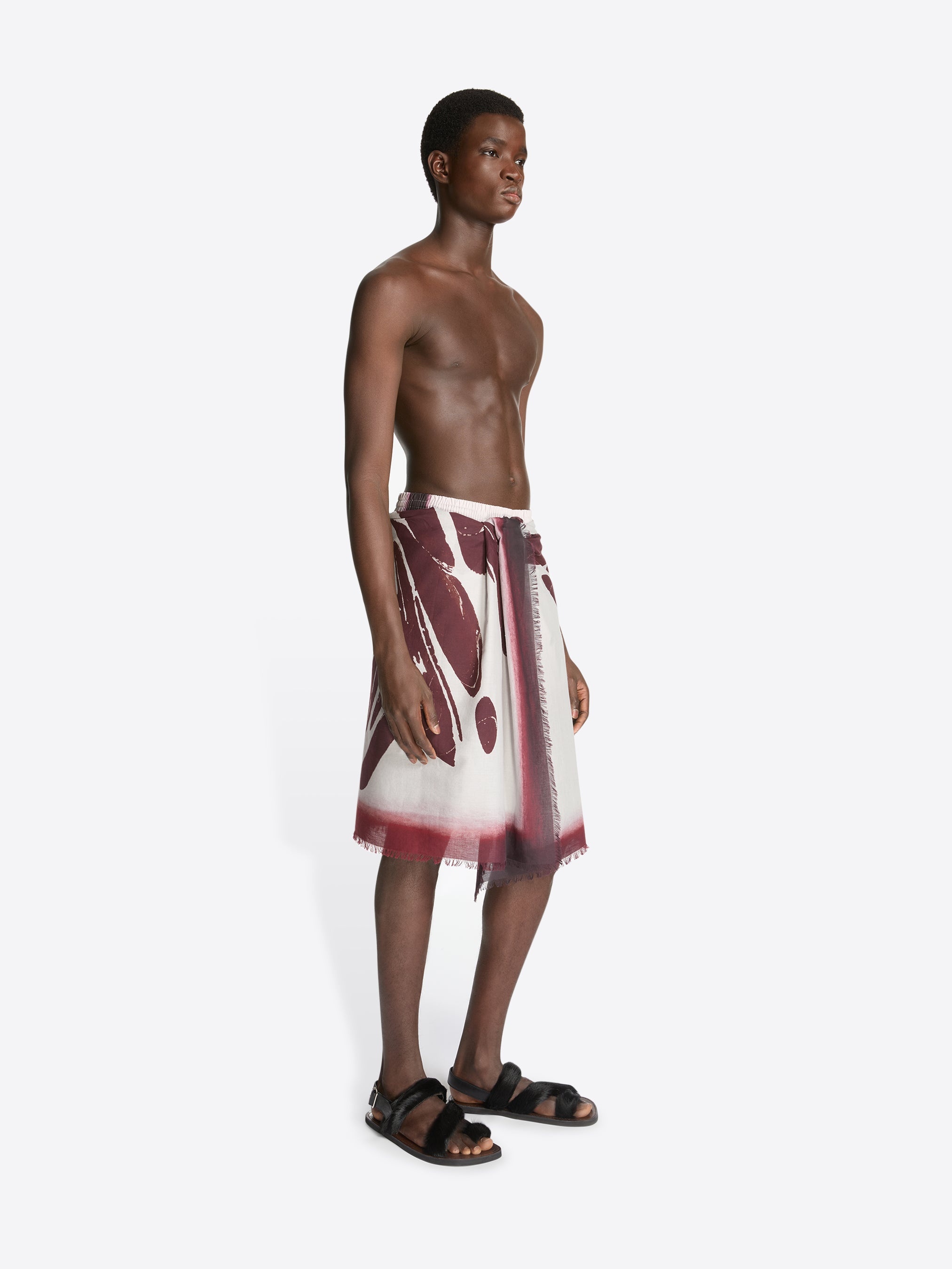COTTON PAREO SCARF - 3