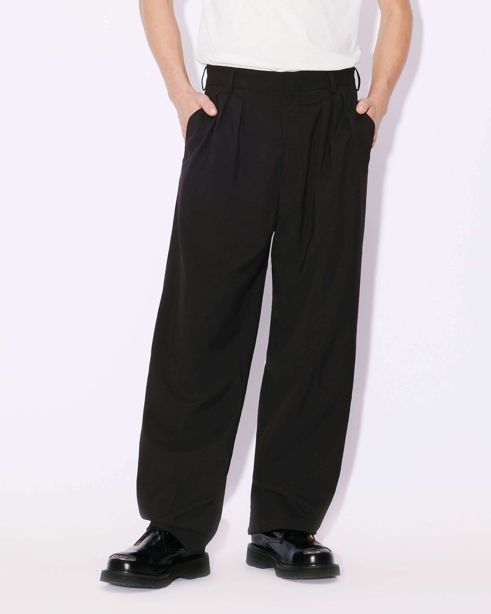 Pleated suit trousers - 4