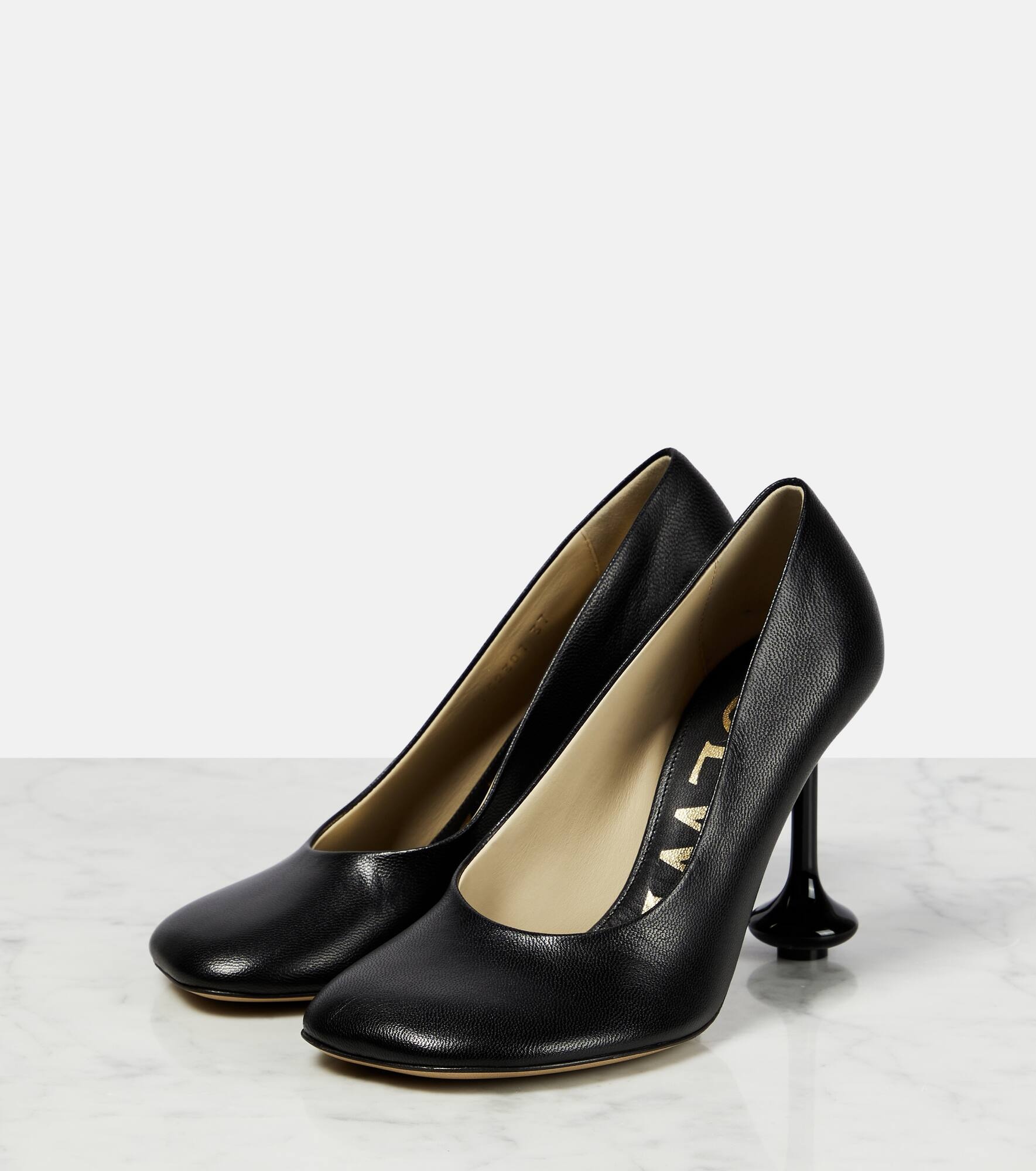 Toy leather pumps - 5