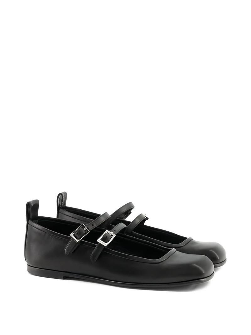 NODALETO Bulla Rina square-toe ballet flats outlook