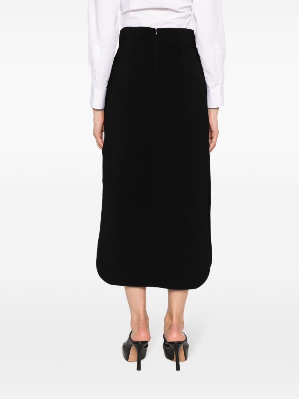 woven midi skirt - 4