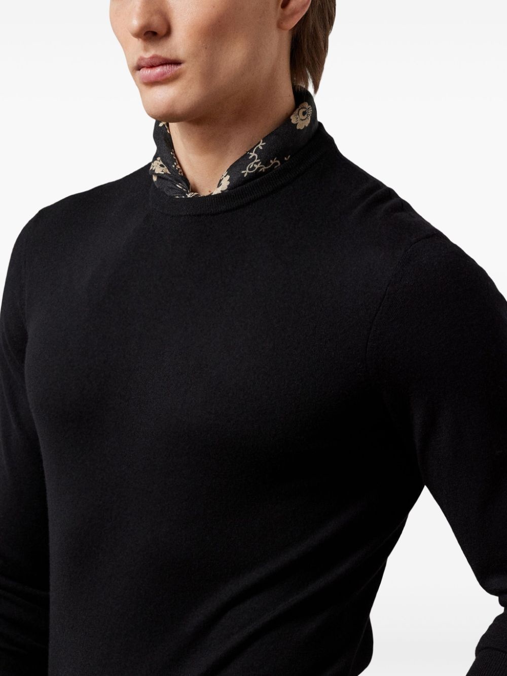 jersey-knit cashmere pullover - 5