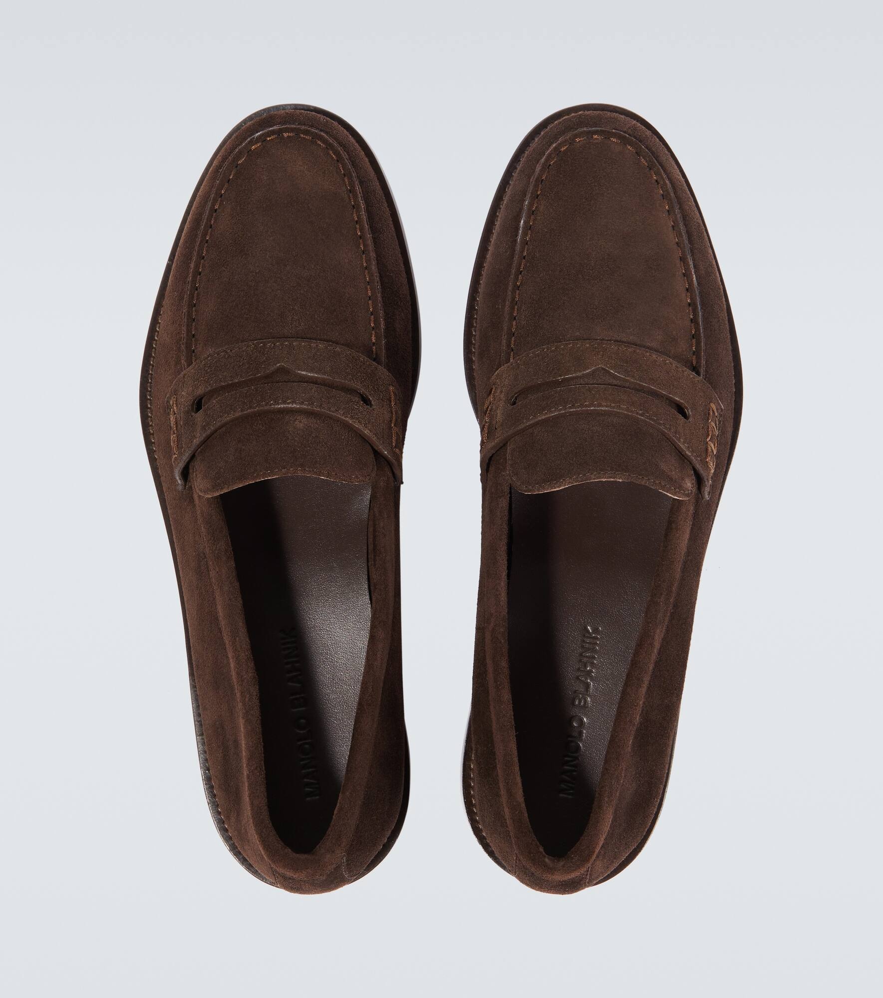Perry suede penny loafers - 3