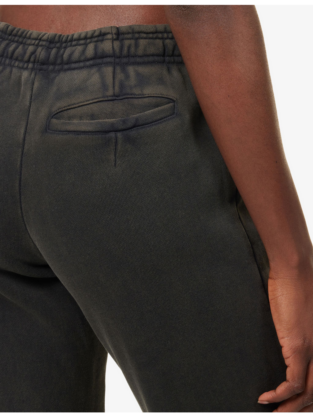 Heavy relaxed-fit flared organic-cotton jersey jogging bottoms - 5