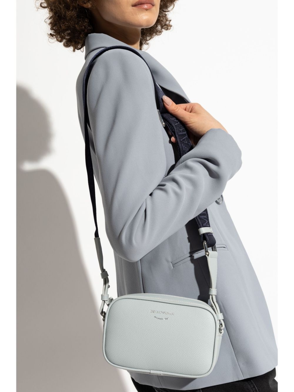 logo-stamp crossbody bag - 2