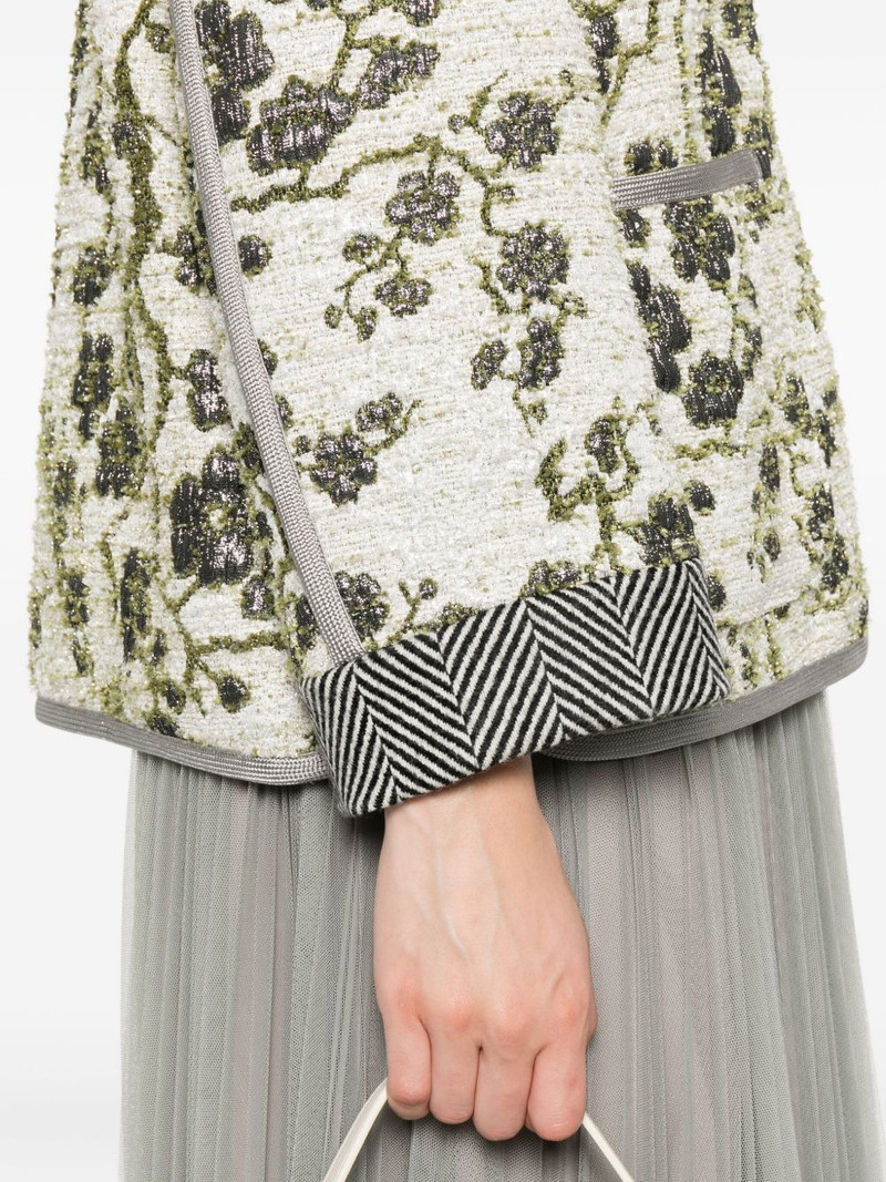 floral-print button jacket 5