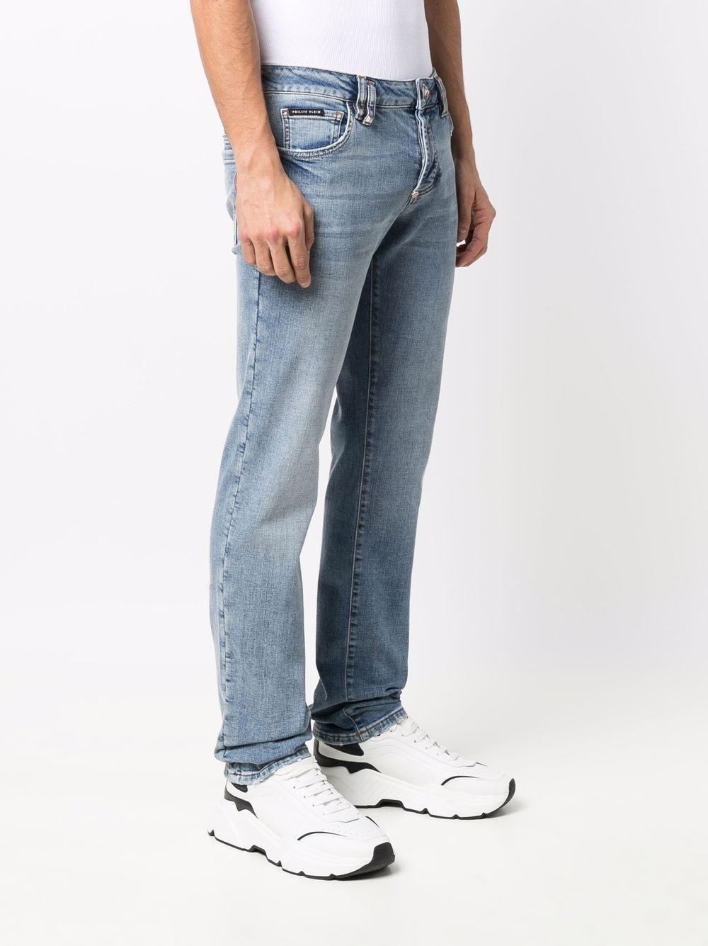 straight-leg denim jeans - 3