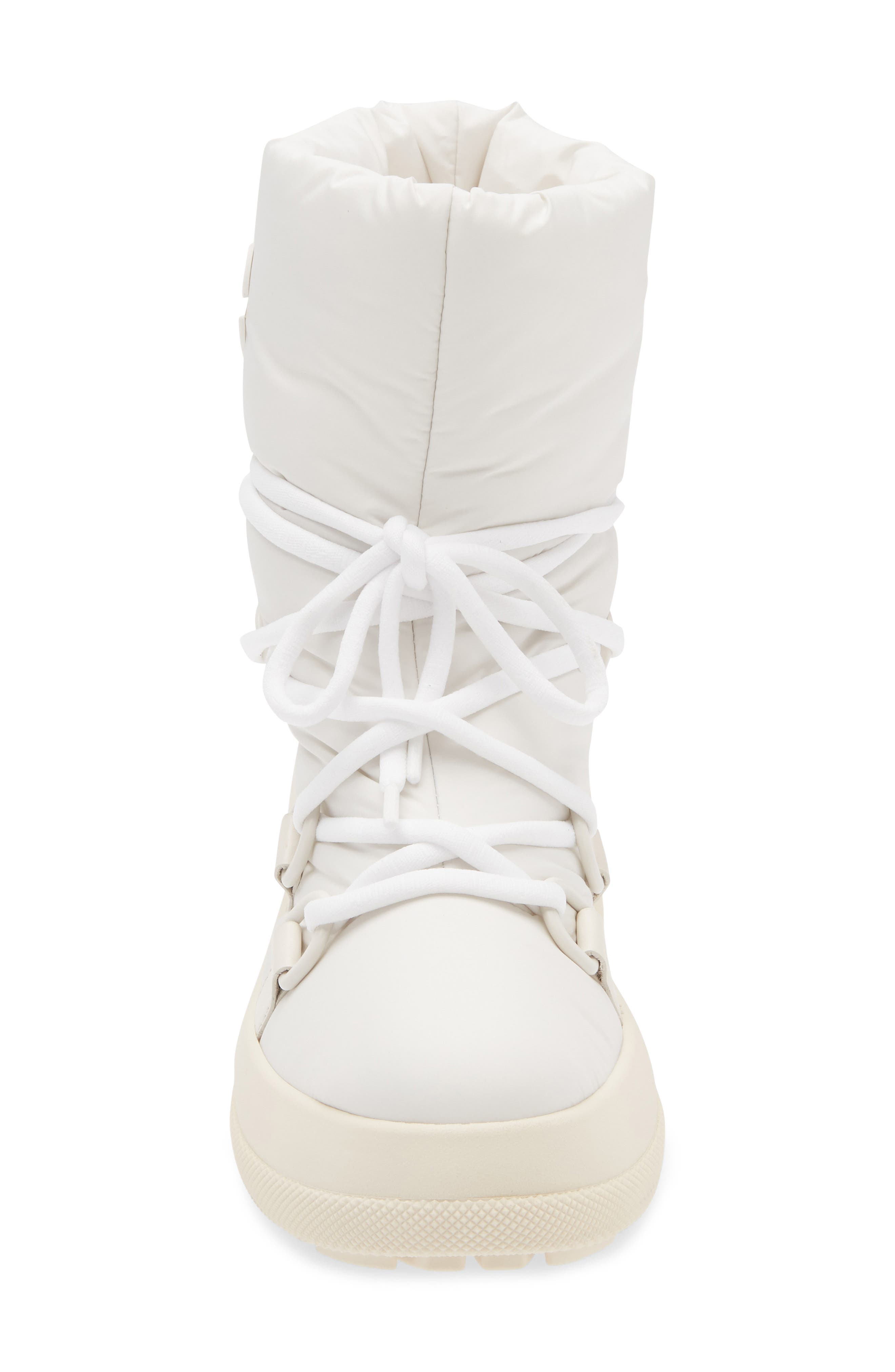 Moncler Resile Apres Water Repellent Boot in Light Beige at Nordstrom - 4
