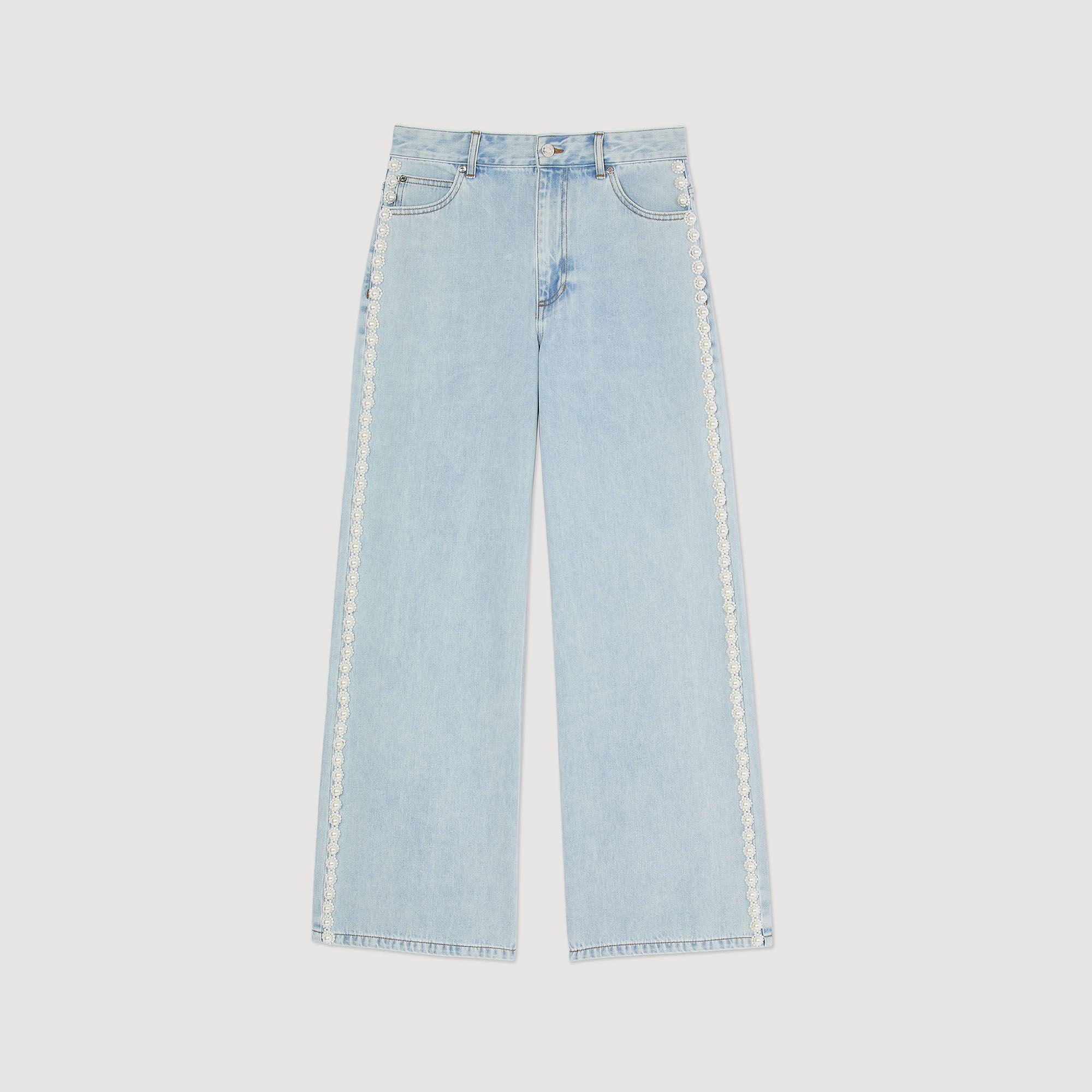 BEADED JEANS - 6