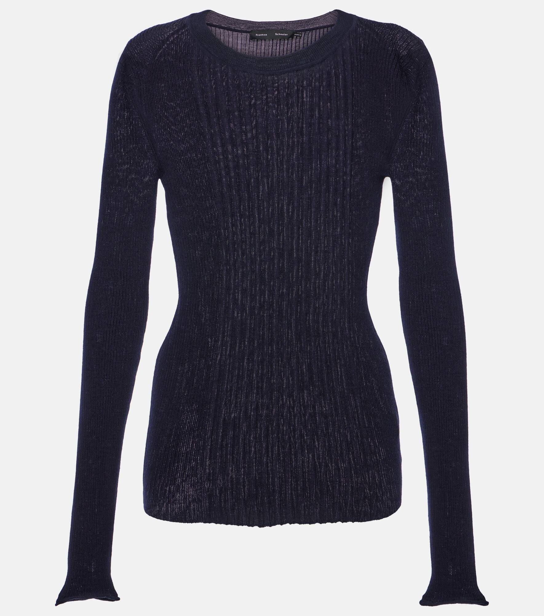 Cassidy wool and silk sweater - 1