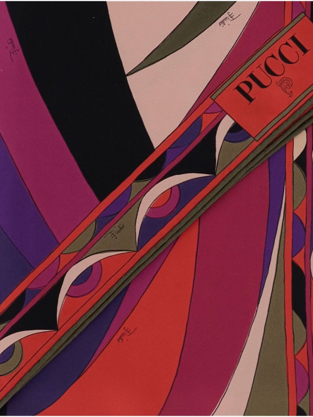Vivara-print silk scarf - 3