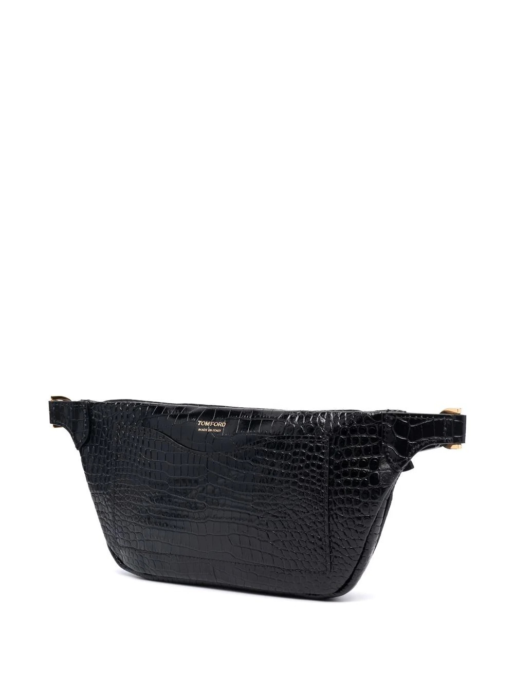 croc-effect belt bag - 3