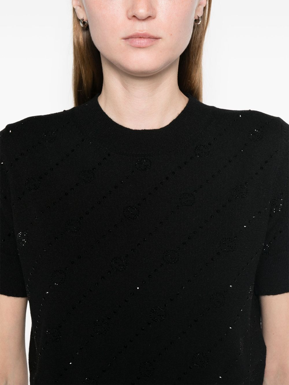 GG-interlocking cashmere jumper - 5