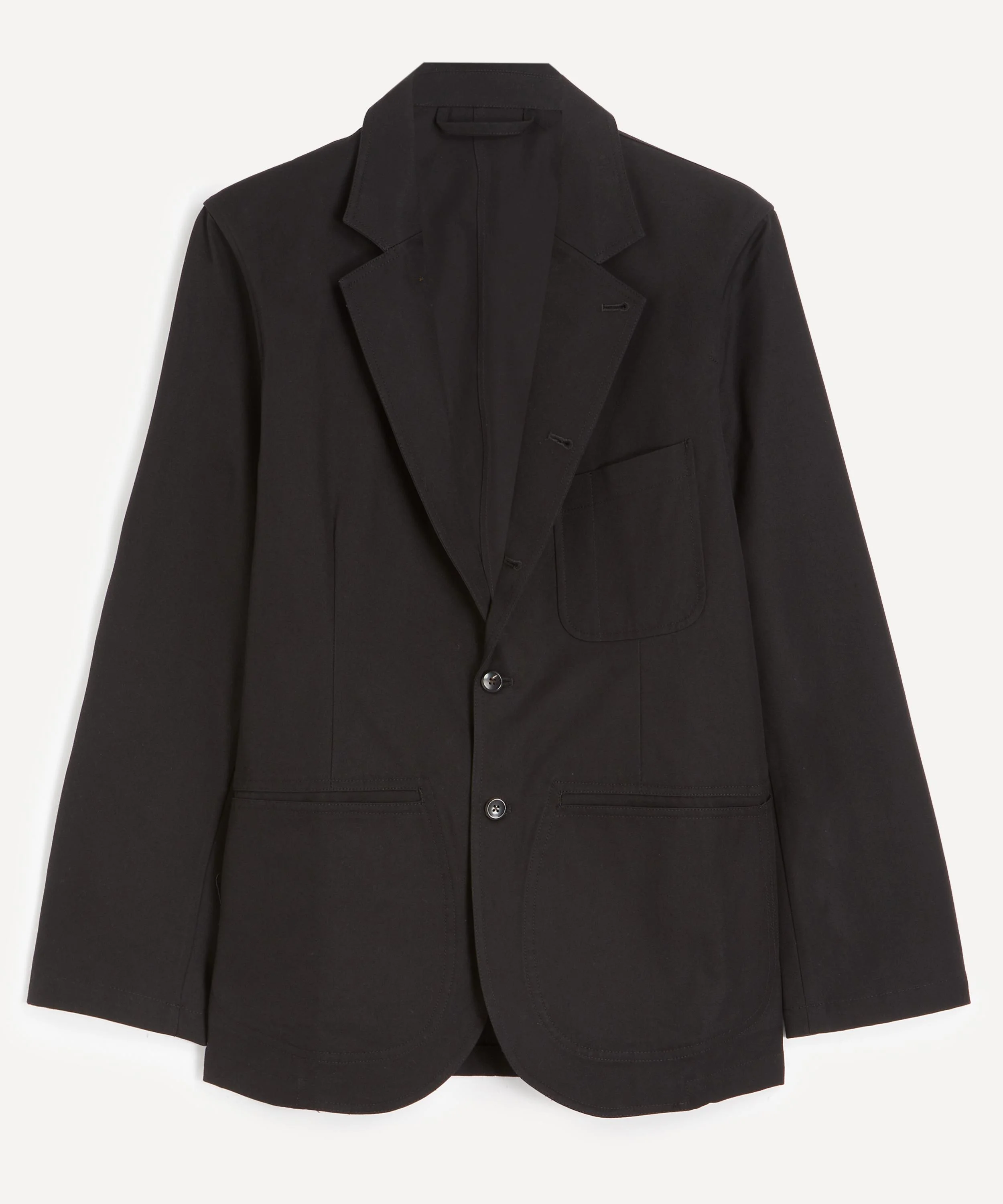 Black Workwear Suit Jacket - 1