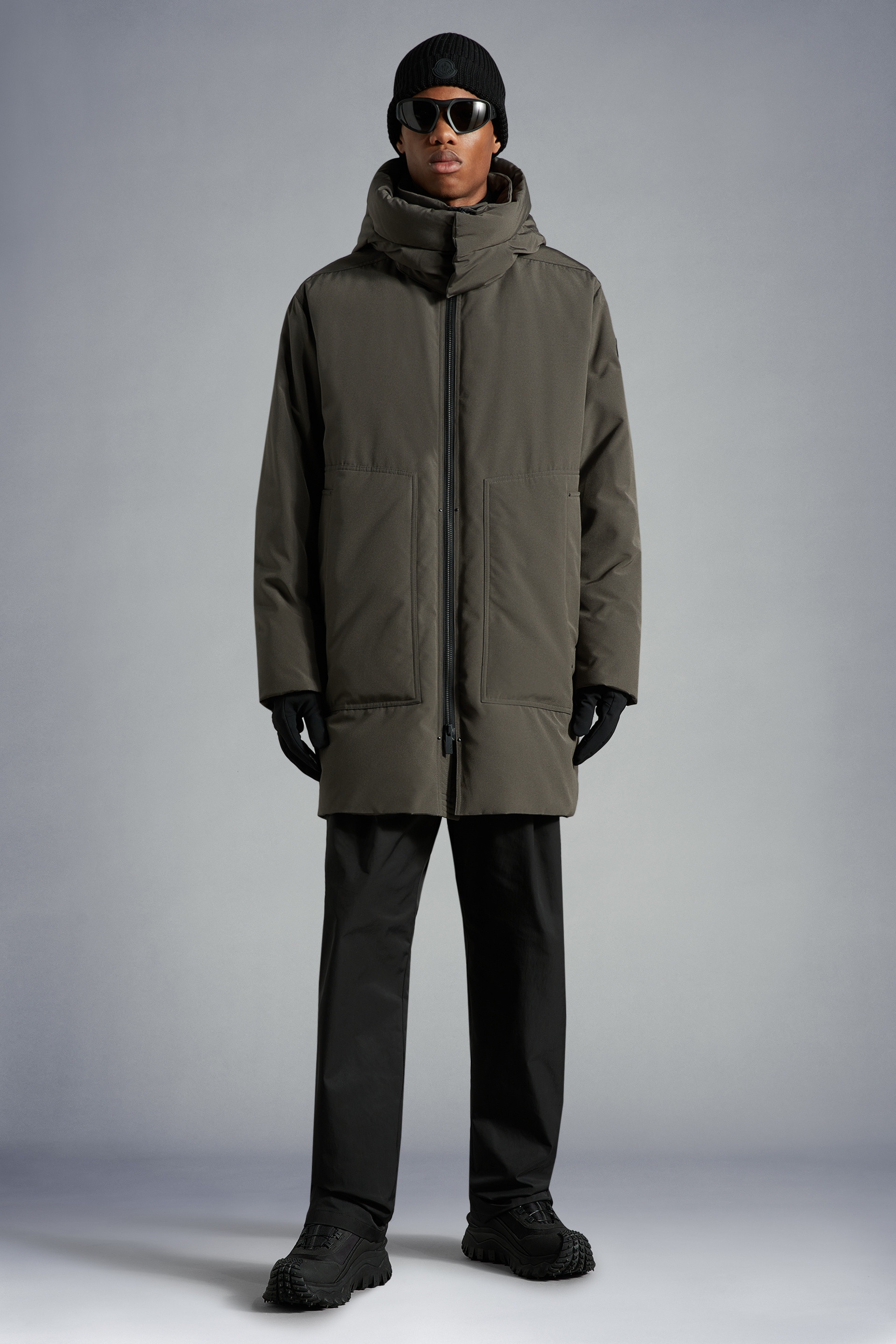 AYA　MONCLER  LONG PARKA メンズ Moncler Oshima Long Down Jacket | REVERSIBLE