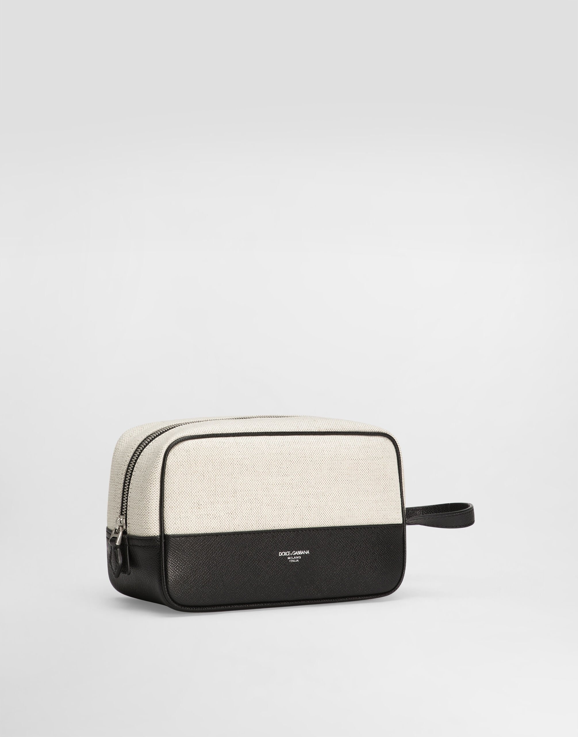 Atene salt&pepper necessaire with leather details - 2