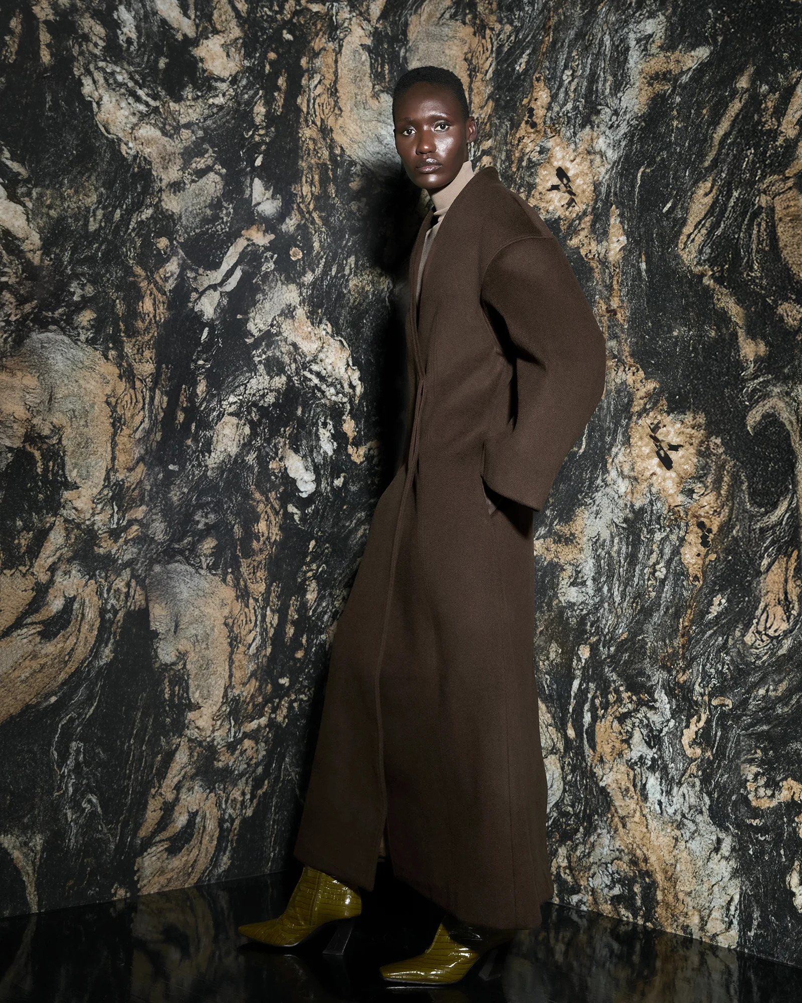 RONDO COAT UMBER - 4