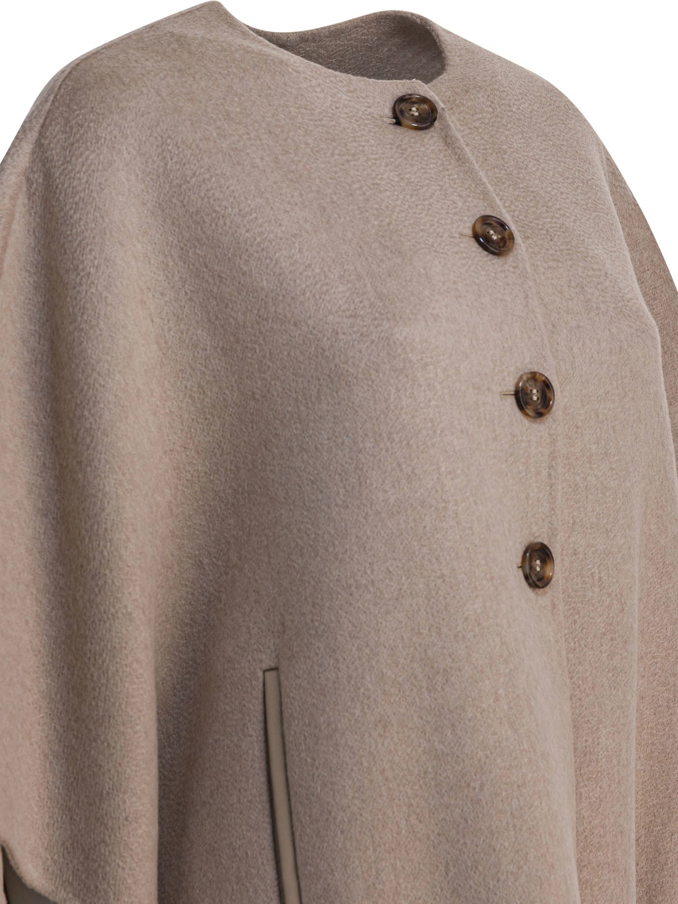 Max Mara Cashmere Midi Cape - 4